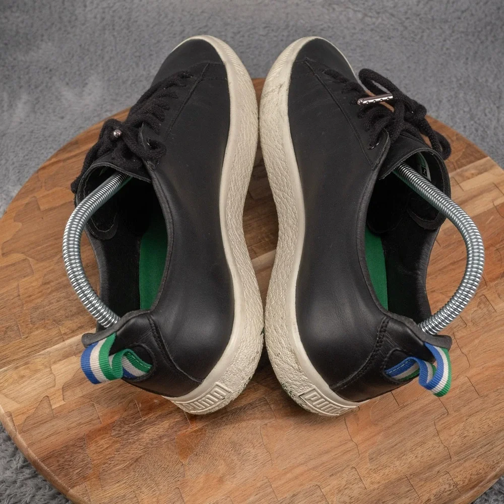 PUMA Clyde Black Sneakers Leather Big Sean Size‎ 8 US
